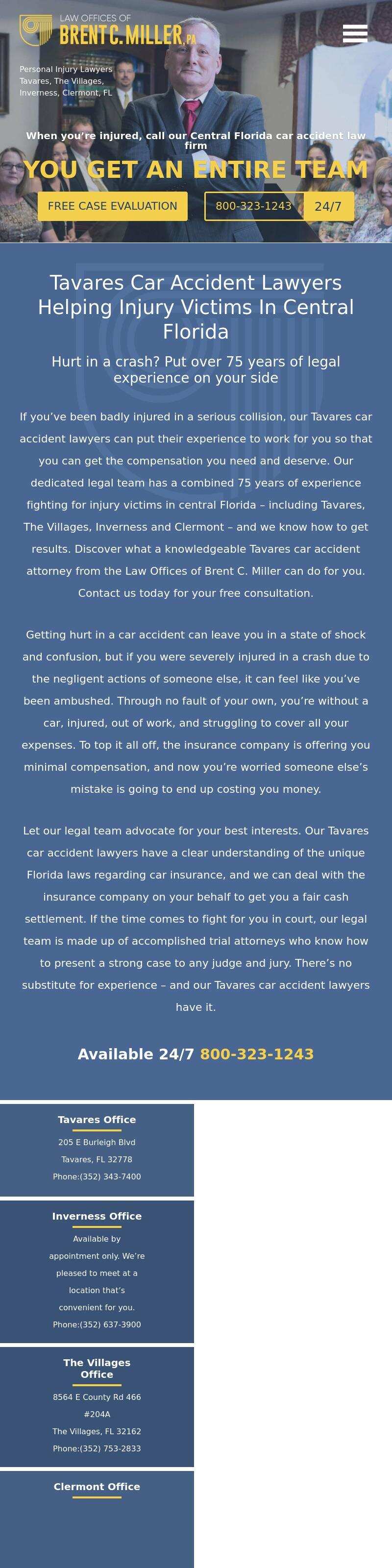 Law Offices of Brent C. Miller, P.A. - Inverness FL Lawyers