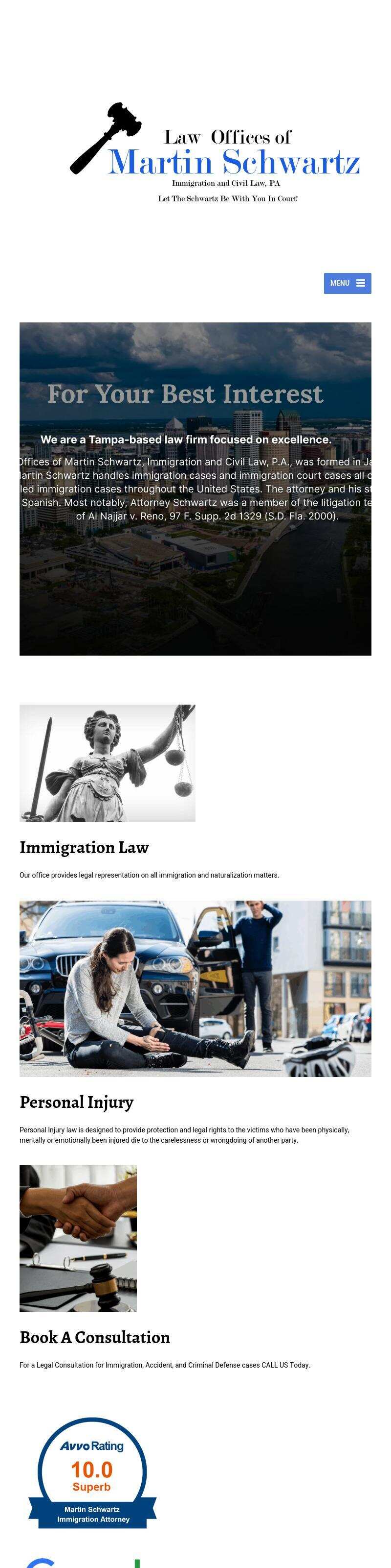 Law Offices of Martin B. Schwartz - Tampa FL Lawyers
