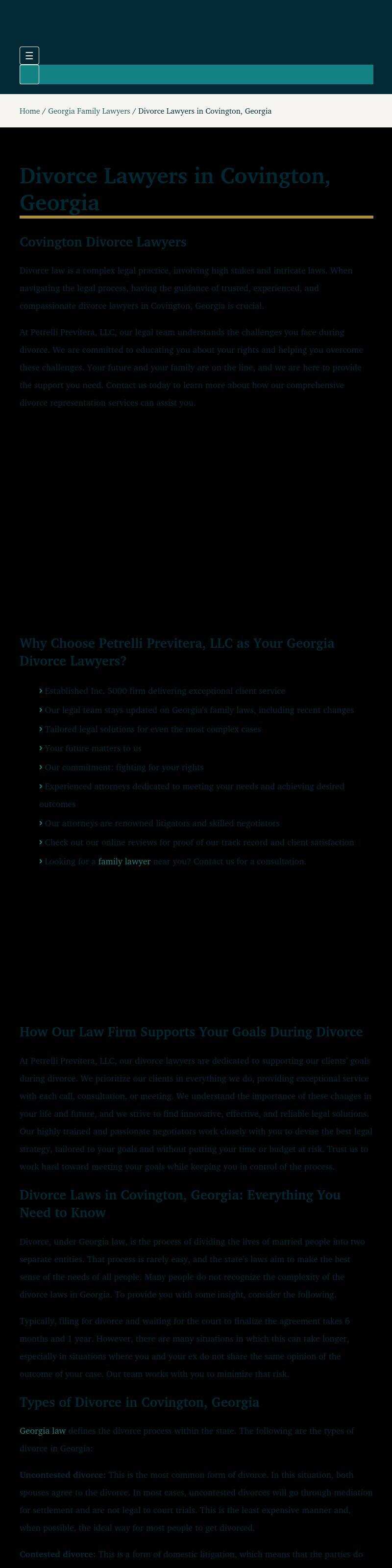 Petrelli Previtera, LLC - Covington GA Lawyers