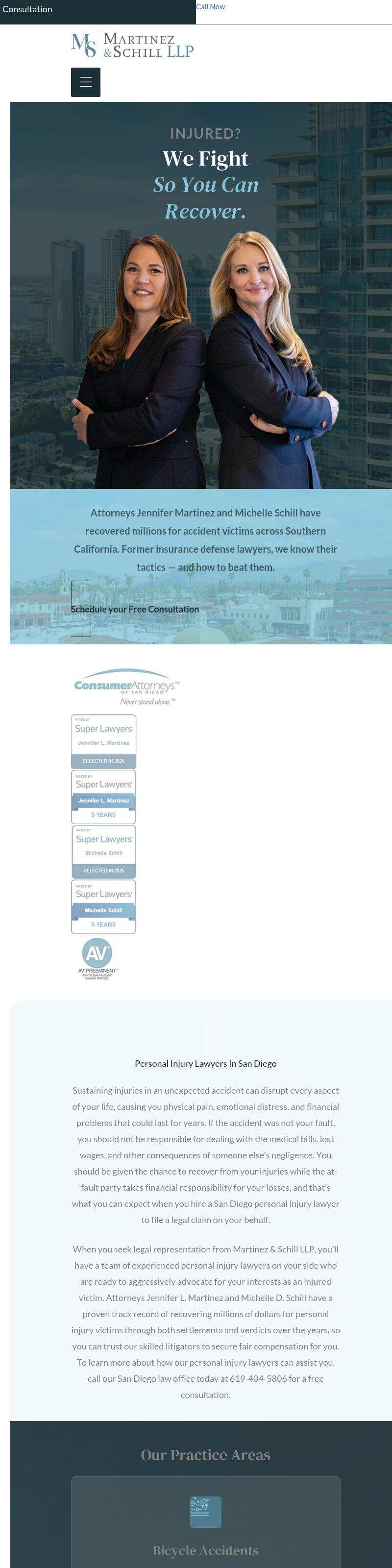 Martinez & Schill LLP - Riverside CA Lawyers