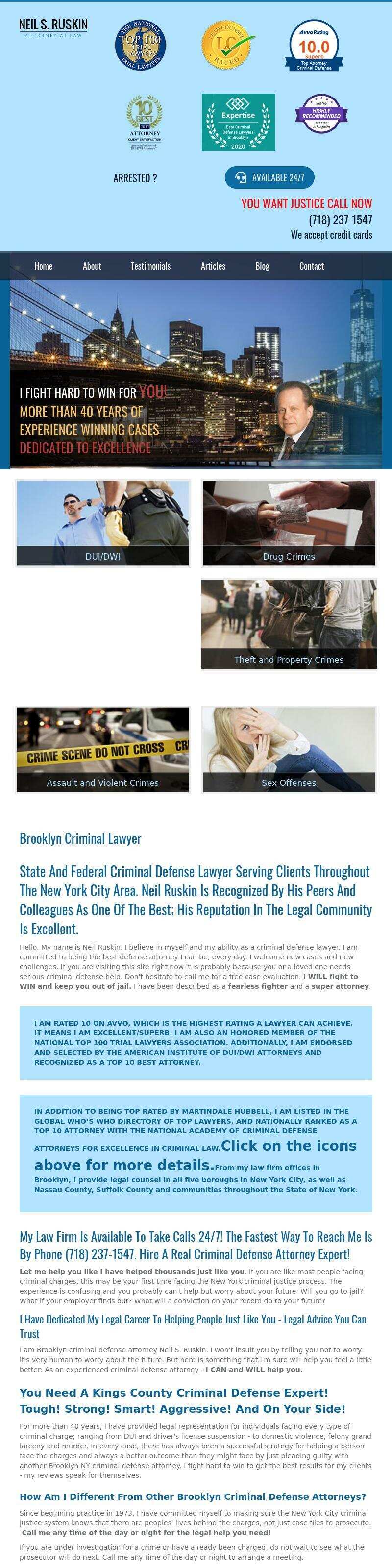 Neil S. Ruskin - Brooklyn NY Lawyers