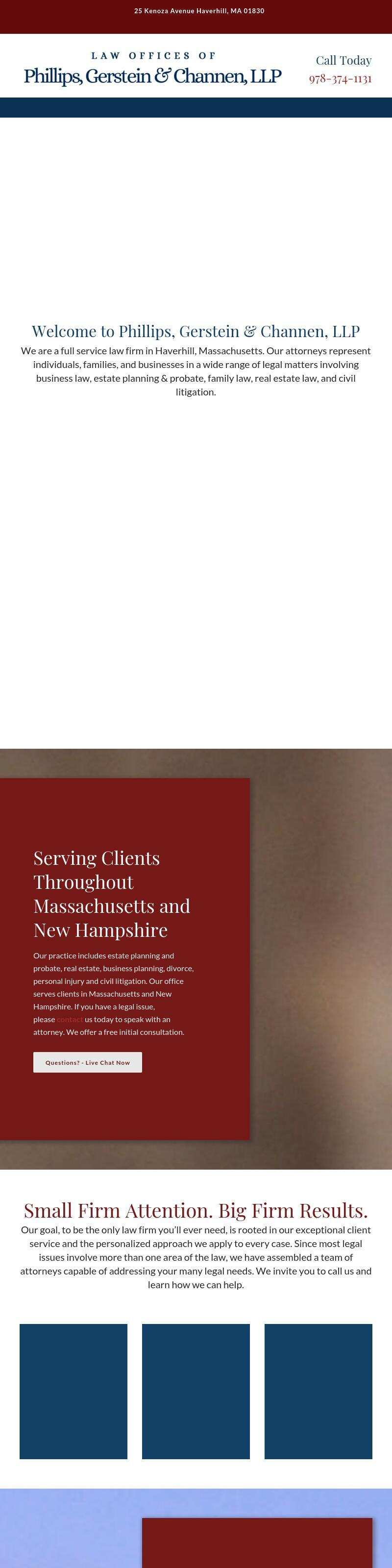 Phillips, Gerstein & Channen, L.L.P. - Haverhill MA Lawyers
