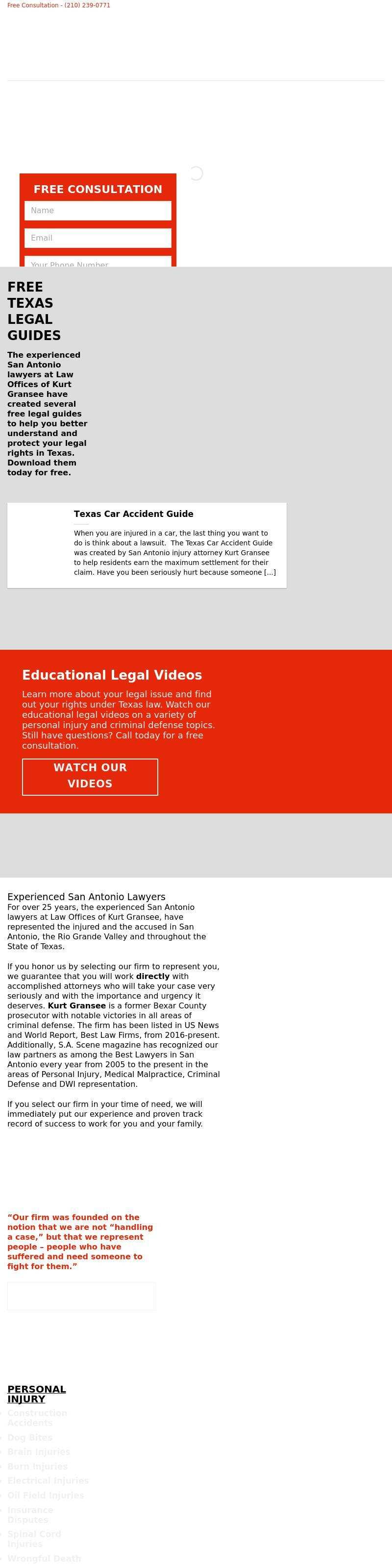 Rush & Gransee, L.C. - Kenedy TX Lawyers