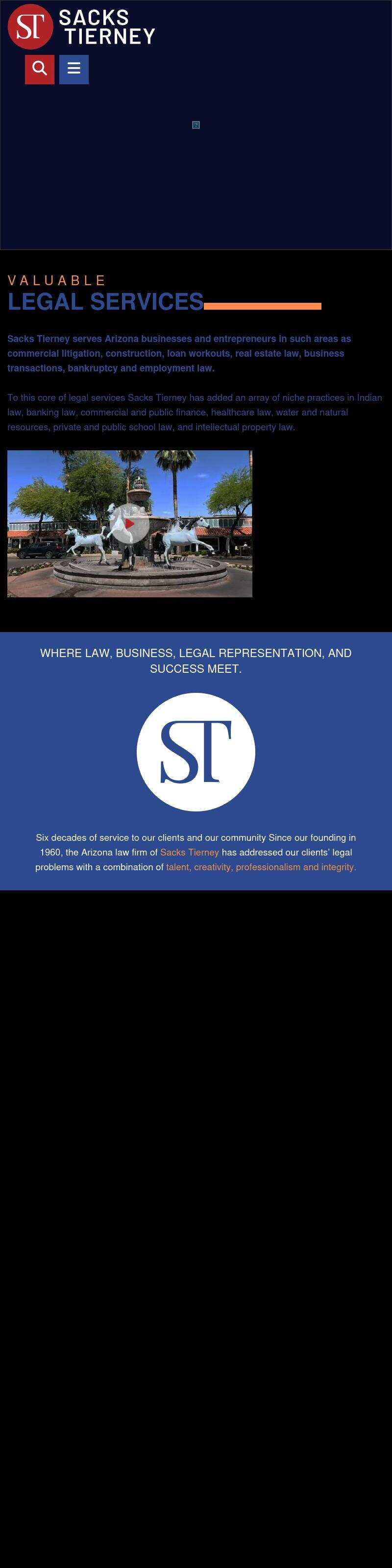 Sacks Tierney P.A. - Scottsdale AZ Lawyers