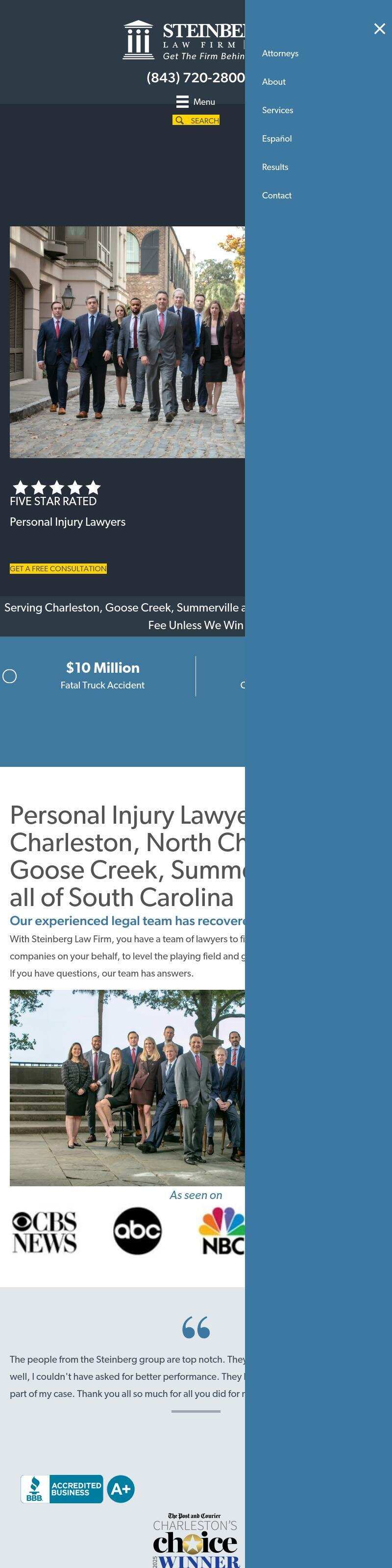 Steinberg Law Firm, LLP - Charleston SC Lawyers
