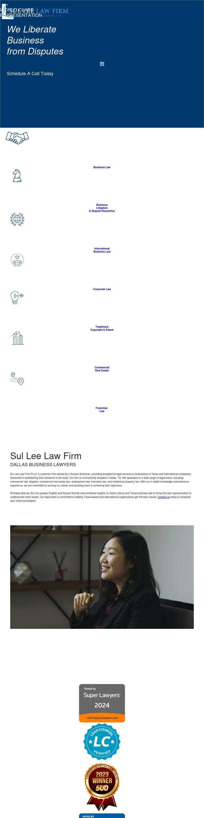Sul Lee Law Firm, PLLC - Dallas TX Lawyers