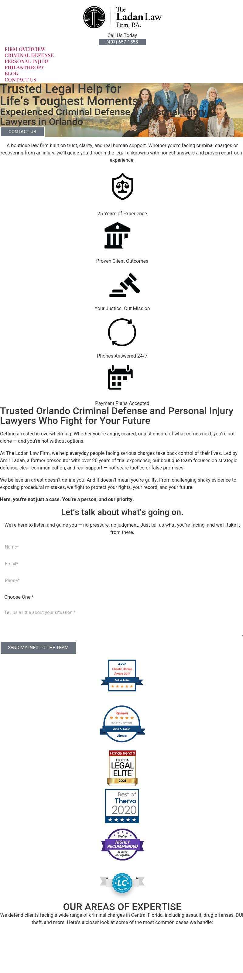 The Ladan Law Firm, P.A. - Longwood FL Lawyers
