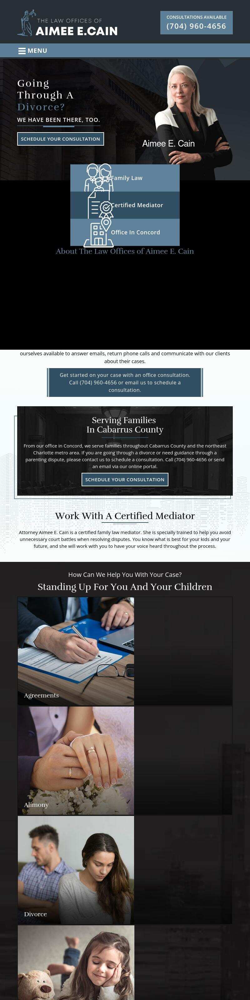 The Law Offices of Aimee E. Cain - Concord NC Lawyers