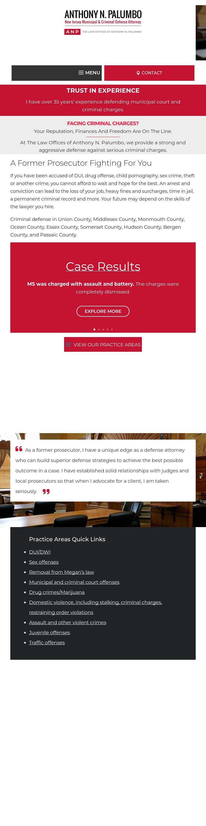 The Law Offices of Palumbo & Renaud - Cranford NJ Lawyers