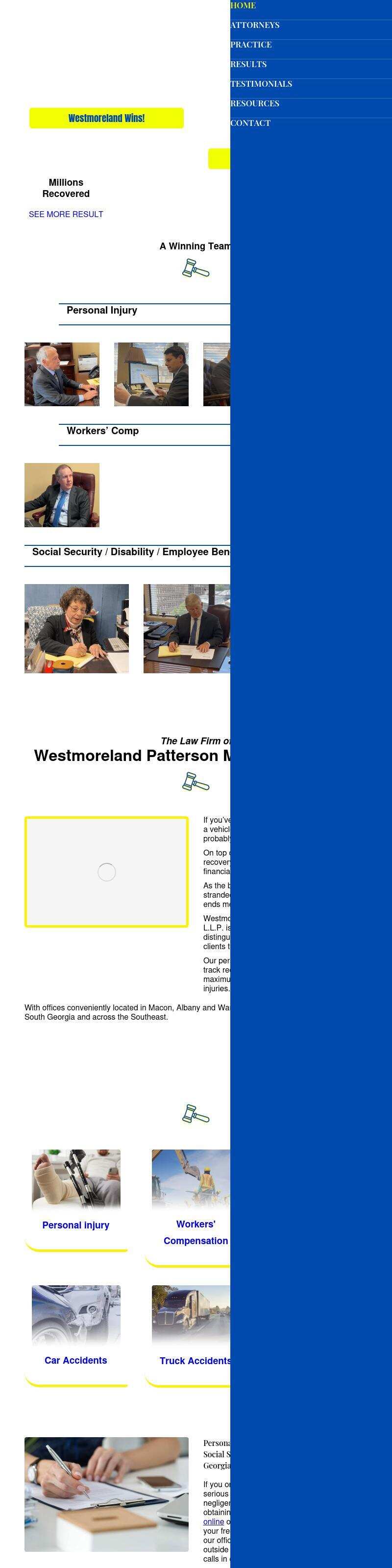 Westmoreland Patterson Moseley & Hinson LLP - Warner Robins GA Lawyers